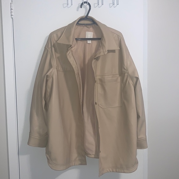 Faux leather jacket - Picture 1 of 13